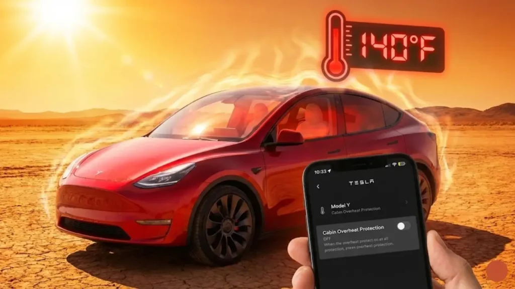 Tesla Cabin Overheat Protection Not Working