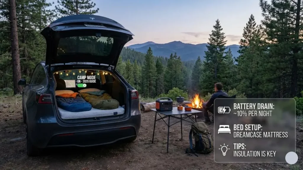 Tesla Camp Mode Guide