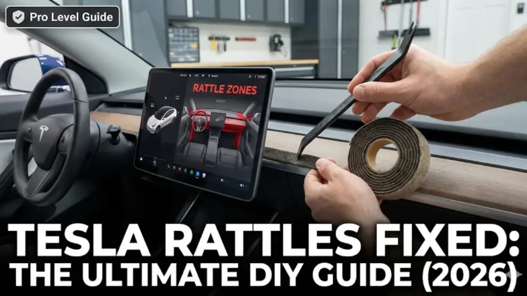 Tesla Model 3 & Y Interior Rattles Fix